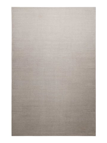 Green Looop Wollteppich Perpignan in Grau-Beige