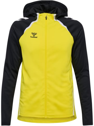 Hummel Reißverschluss Jacke Daumenlöcher Hmllead Damen in BLAZING YELLOW/BLACK