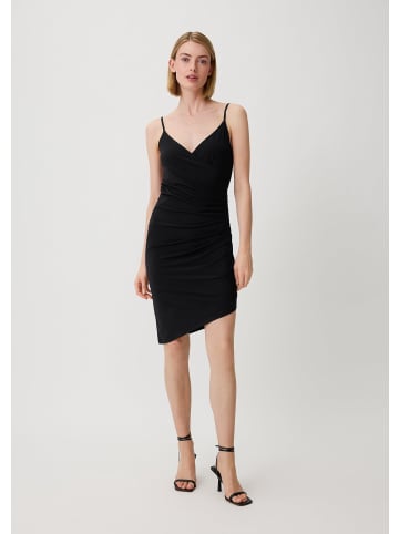 comma Kleid kurz in Schwarz