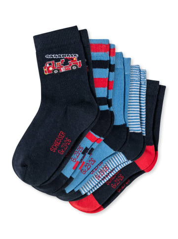 Schiesser Kindersocken Jungen Feuerwehr in Mehrfarbig