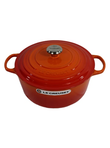 Le Creuset Bräter Bräter rund 28 cm in orange