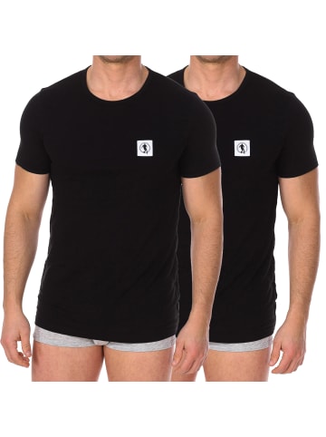 Bikkembergs 2er-Set: Unterhemd in Black