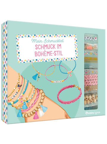 AUZOU Kreativ-Set Mein Schmuckset - Schmuck im Bohème-Stil in Bunt