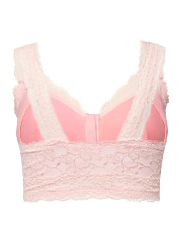 Ulla Popken Bustier in blasses rosa