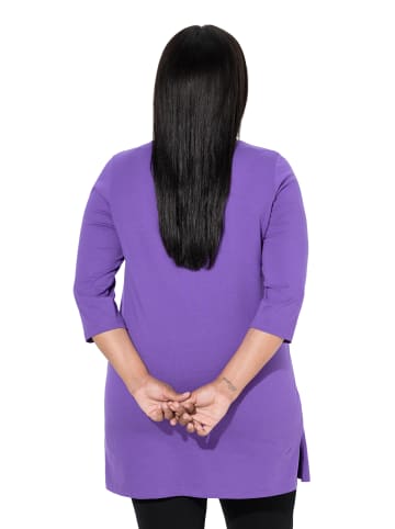 Ulla Popken Longshirt in lila