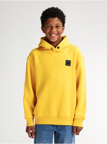 Petrol Industries Logo Hoodie Ozark in Gelb