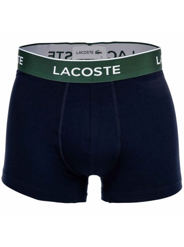 Lacoste Boxershort 3er Pack in Dunkelblau/Grün/Rot