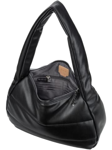 Jost Beuteltasche Kaarina Hobo Bag II in Schwarz