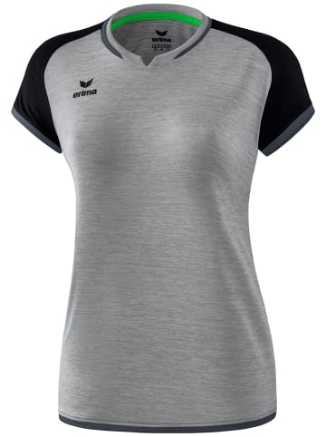 erima Damen Zenari 3.0 Tanktop in grau melange/schwarz/dunkelgrau