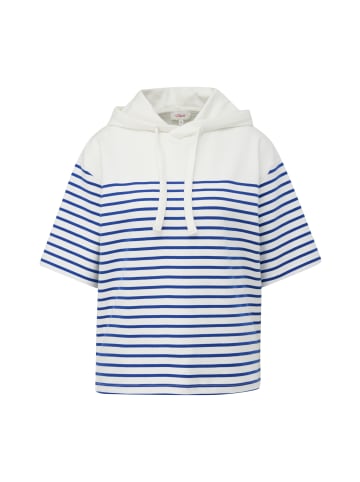 s.Oliver Sweatshirt in 56G8_ozeanblau