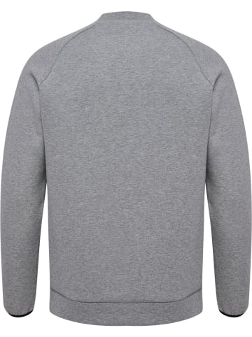 Hummel Hoodie "Hmltech Fleece Regular Crew" in Grau
