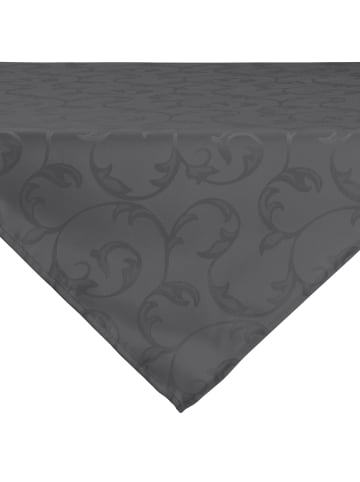 Erwin Müller Jacquard Mitteldecke Greven in anthrazit