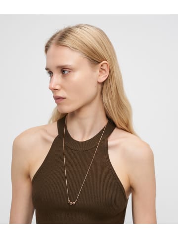 LIEBESKIND BERLIN Halskette - Steel Ball in roségold