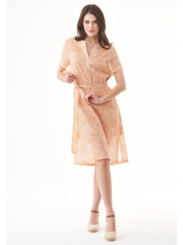Organication Minikleid "WOR15433" in Indiantan Blume