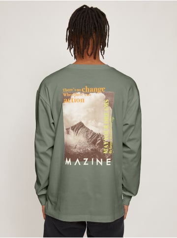 MAZINE Longsleeve Eston in pale ocean