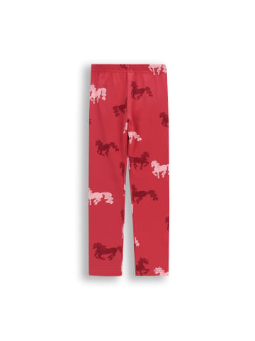 Coccodrillo Leggings mit langem Bein in dunkelrot