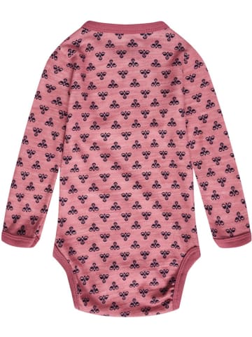 Hummel Kinder Langarmbody in Rosa