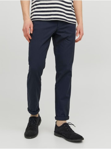 Jack & Jones Elegante Chino Hose Legere Business Stoffhose JPSTMARCO in Blau-2