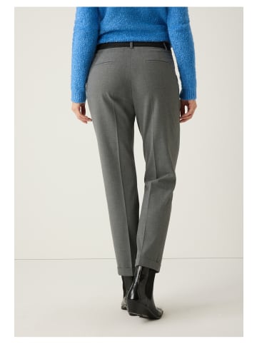 More & More klassische Businesshose in warm grey melange