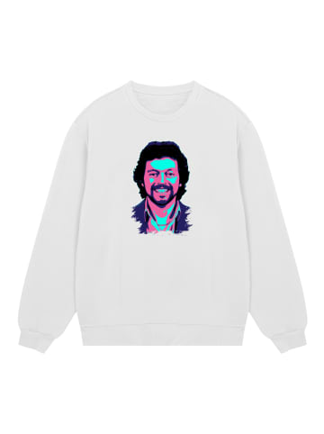 F4NT4STIC Sweatshirt TV Times Jeremy Beadle 1982 Pop Art in off-white