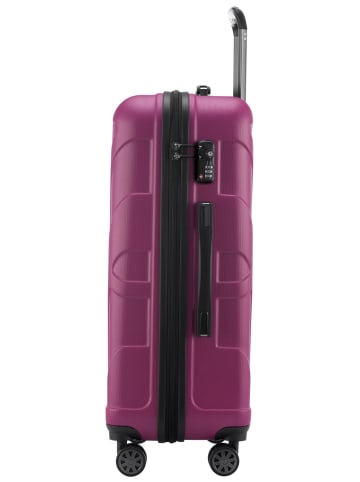 suitline Suitline - 3er Koffer-Set in Magenta