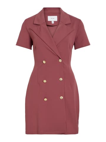 Vila Blazerkleid in Rose Brown