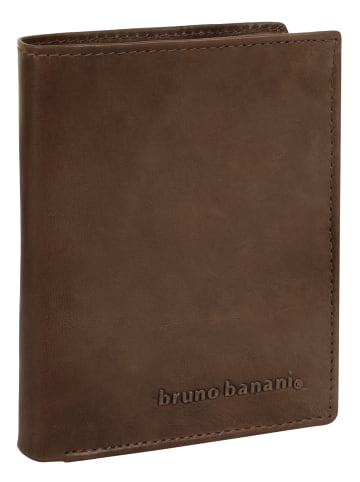 Bruno Banani Geldbörse echt Leder in braun