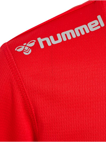 Hummel T-Shirt Hmlrun Laufen Kinder in TANGO RED