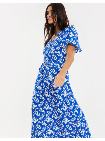 Threadbare Kleid Fruit Pastill in Blue Denim Wash