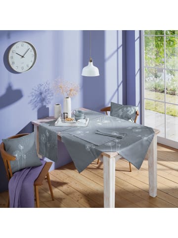 Erwin Müller Tischläufer in grau-weiß