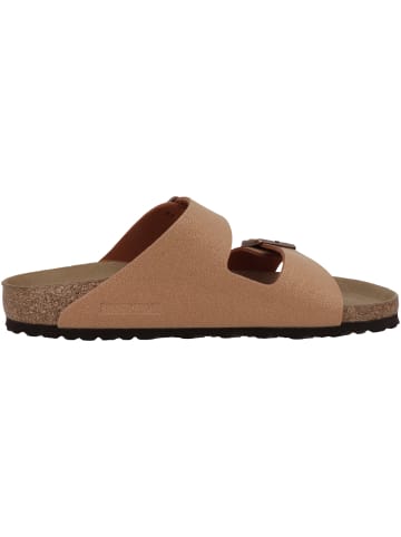 Birkenstock Sandale Arizona Birko-Flor Nubuk normal in braun