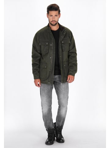 DreiMaster Men Jacket in dark olive