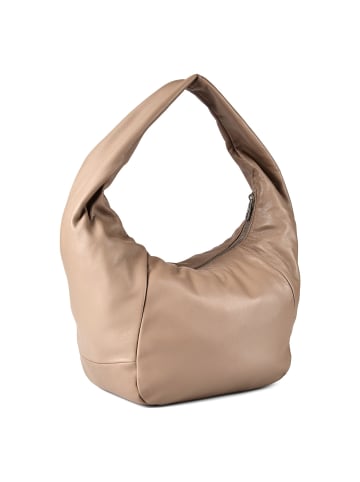 LIEBESKIND BERLIN Farrah Schultertasche M Leder 45 cm in neutral grey