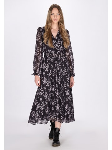 DreiMaster Damen Kleid in Schwarz