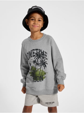 Sometime Soon Sometime Soon Sweatshirt Stspalm Kinder in GREY MELANGE