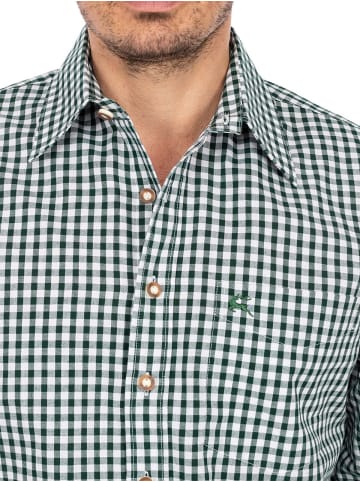 OS-Trachten Trachtenhemd 120001-2602 in tanne