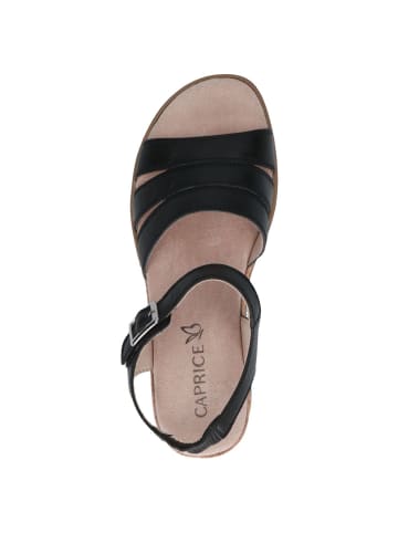 Caprice Sandalette in BLACK NAPPA