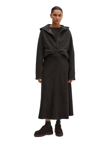 Sweatshirt-Jacke relaxed in Dark Graphite Melange