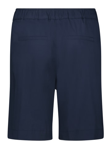 BETTY & CO Bermuda mit elastischem Bund in Dunkelblau