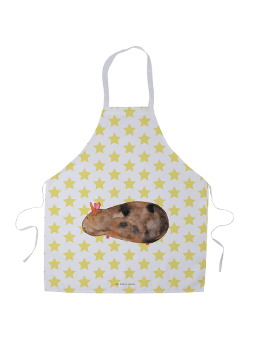 Mr. & Mrs. Panda Schürze Einhorn Meerschweinchen ohne Spruch in Weiß