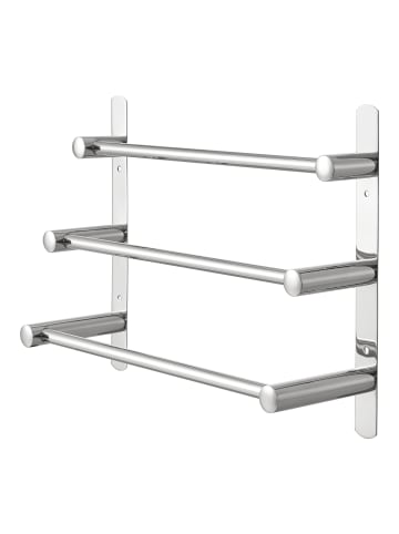 neu.haus Handtuchhalter Harjavalta  in Silber (H)32cm (B)40cm (T)12.5cm