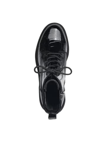Tamaris Essentials Schnürstiefelette Schwarz