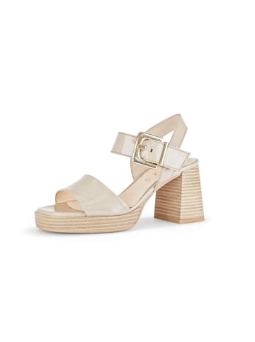 Gabor Fashion Plateau Sandalen in beige