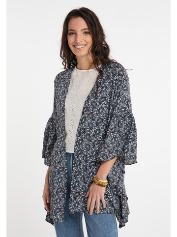 usha FESTIVAL Damen Leichte Jacke in Schwarz Mehrfarbig