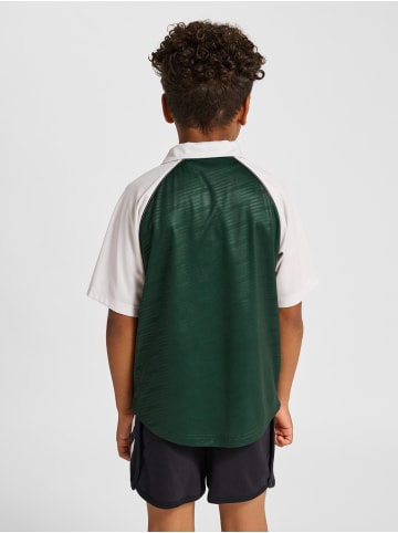 Hummel Polo Raglanärmel Hmljr Loose Kinder in JUNE BUG