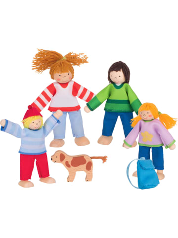 Goki Biegepuppen Camping-Familie - ab 3 Jahren