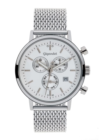 Gigandet Quarzuhr Chronograph "CLASSICO" in Silber