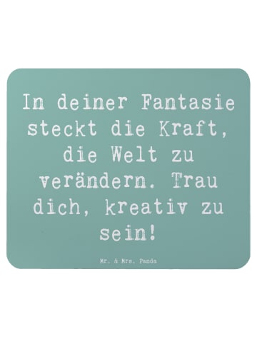 Mr. & Mrs. Panda Ostergeschenk Spruch Die Freude an der Kreativi... in Meeresbrise