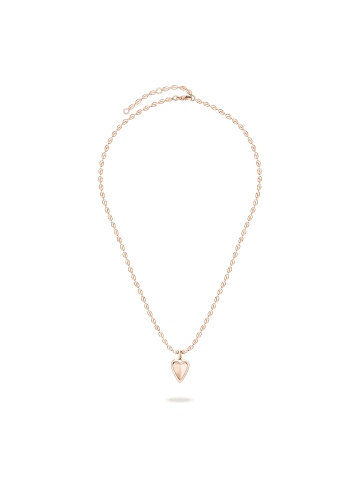 LIEBESKIND BERLIN Halskette Open Heart Amulet in roségold