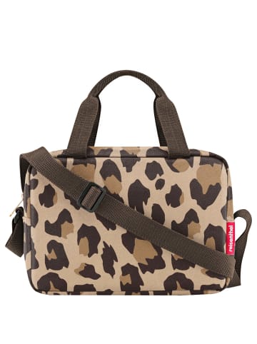 Reisenthel coolerbag to-go - Kühltasche 23.5 cm (summerstripes coffee) in leo macchiato